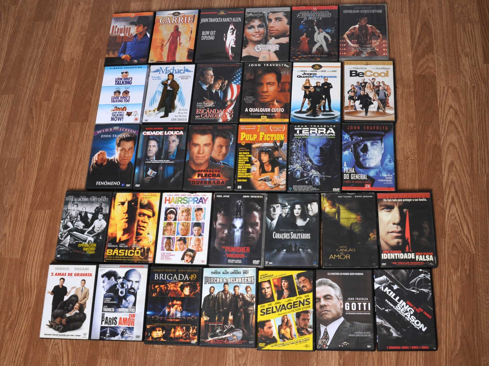 John Travolta DVD`S Originais