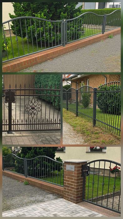 piękne OGRODZENIE KUTE na miarę + MONTAŻ + szybki termin = SUPER CENA