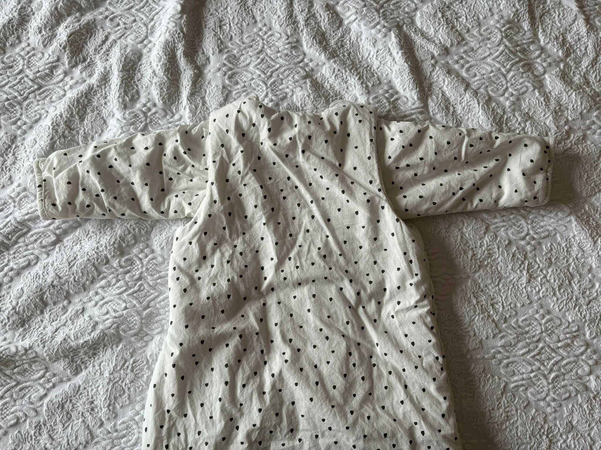 Saco de dormir de inverno para bebé TOG 3 com mangas amovíveis