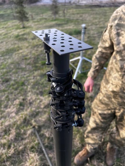 УСИЛЕННАЯ КОНСТРУКЦИЯ! Мачта телескопическая 14 метров для антенны