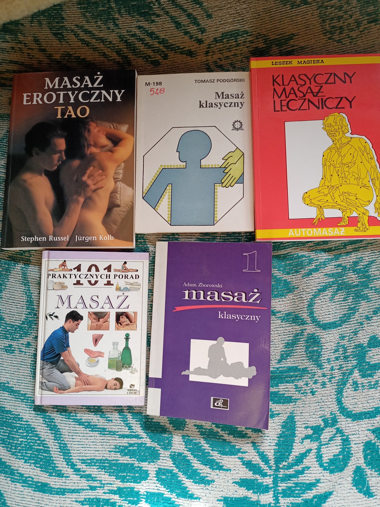5 podręcznikow do masażu