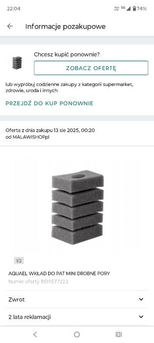 Pat Mini Gąbka Nowa !