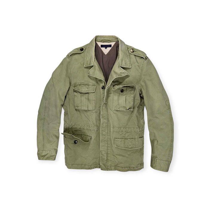 Tommy Hilfiger kurtka męska XXL jeansowa militarna wojskowa M65 M-65