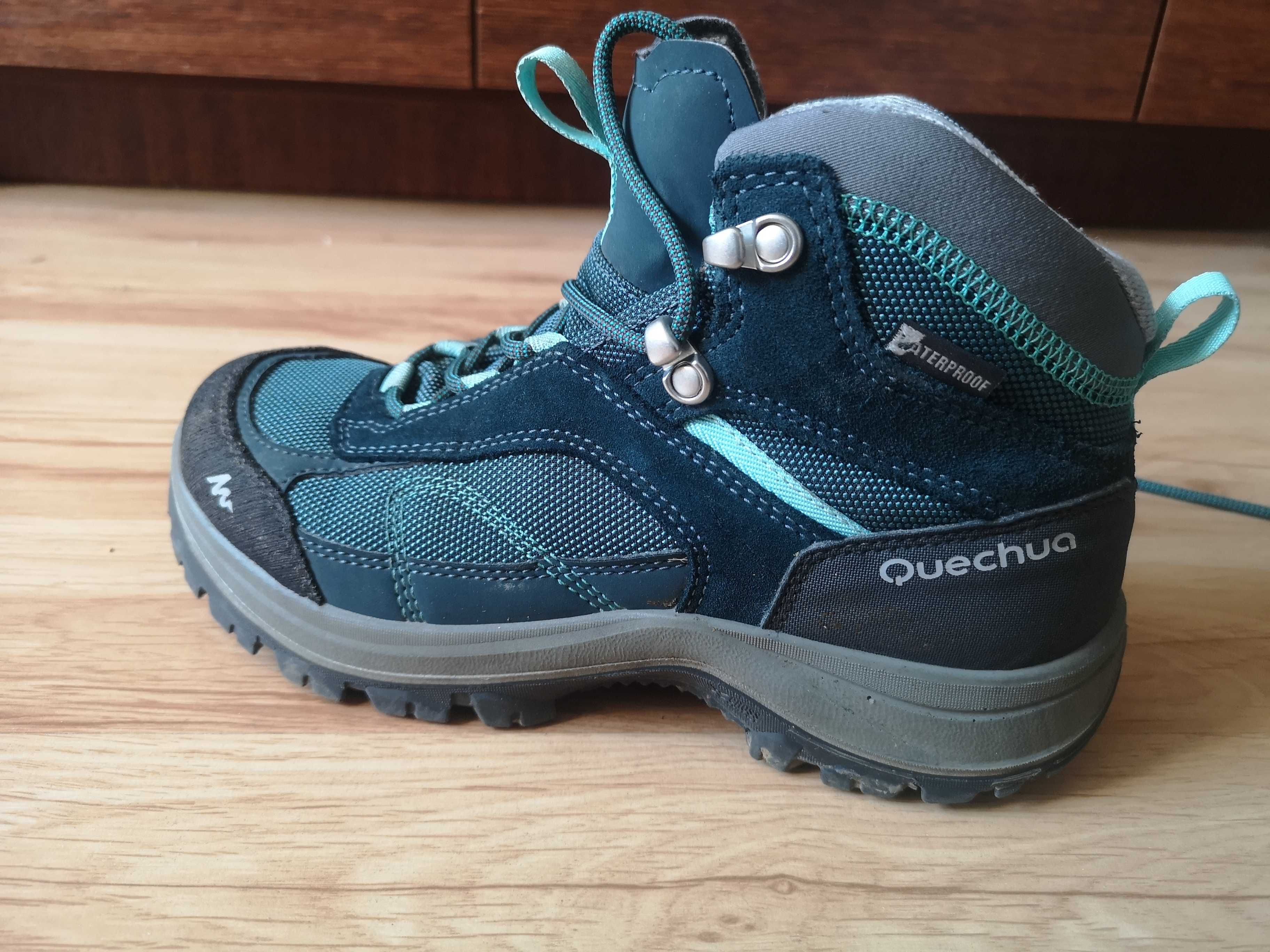 Buty turystyczne damskie Quechua MH100 MID