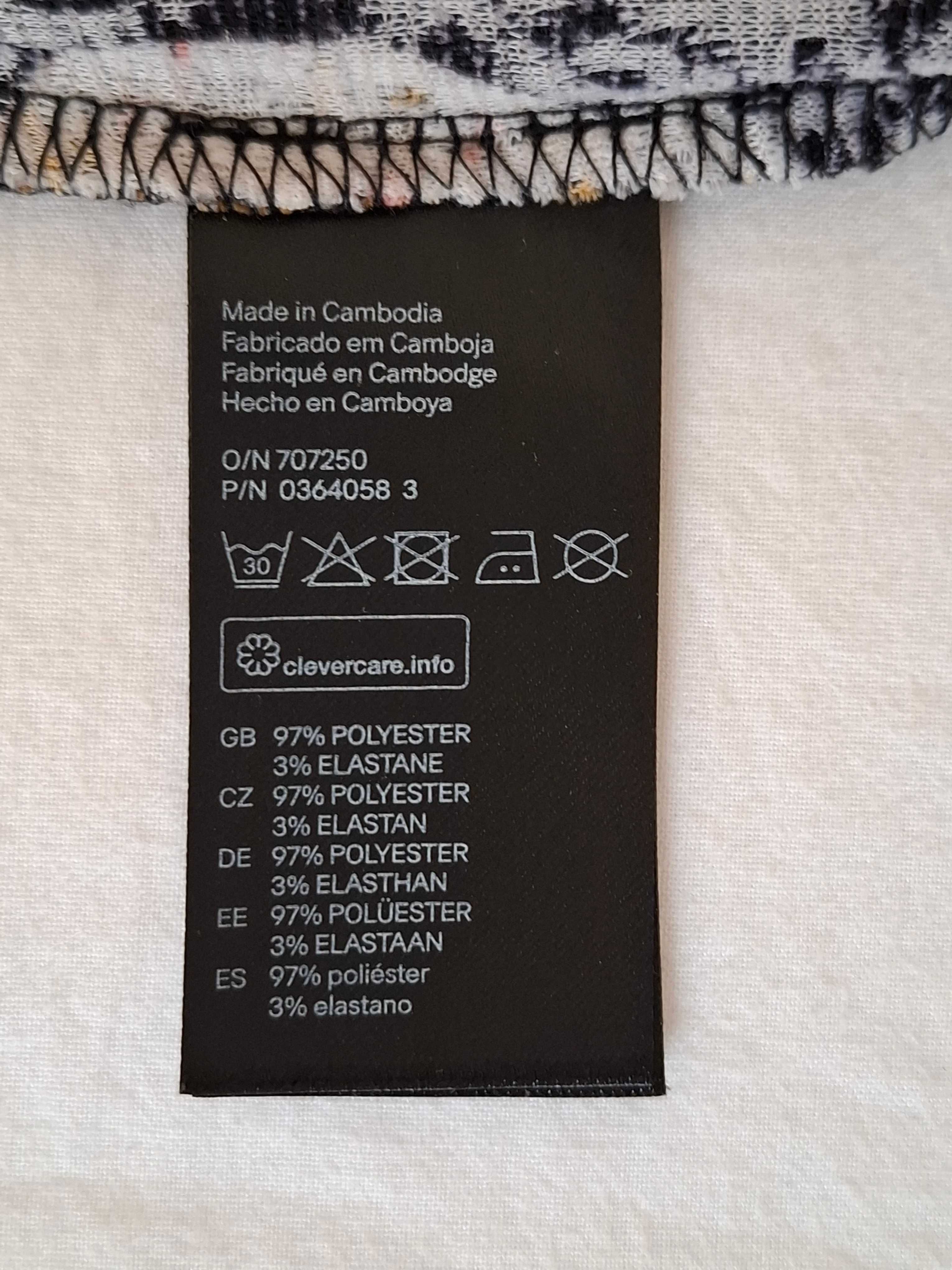 H&M sweterek w kameleony. Rozmiar S/M