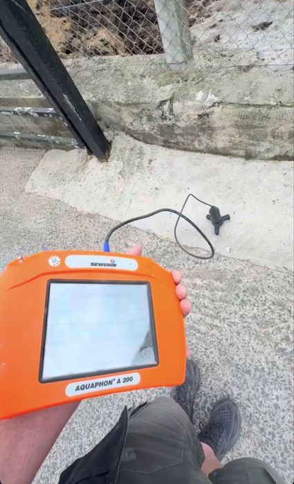 Pesquisa de fugas de Agua e infiltrações