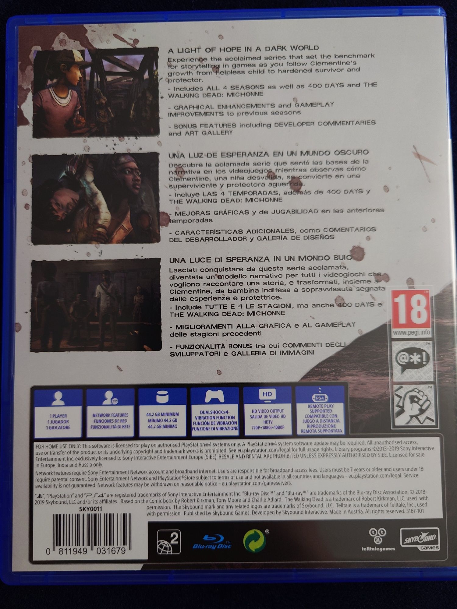 The Walking Dead The Telltale Definitive Series PS4 / PS5