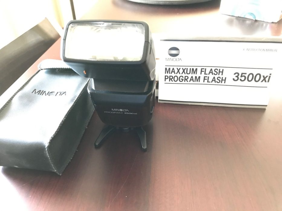 Minolta Dynax 500si + acessórios