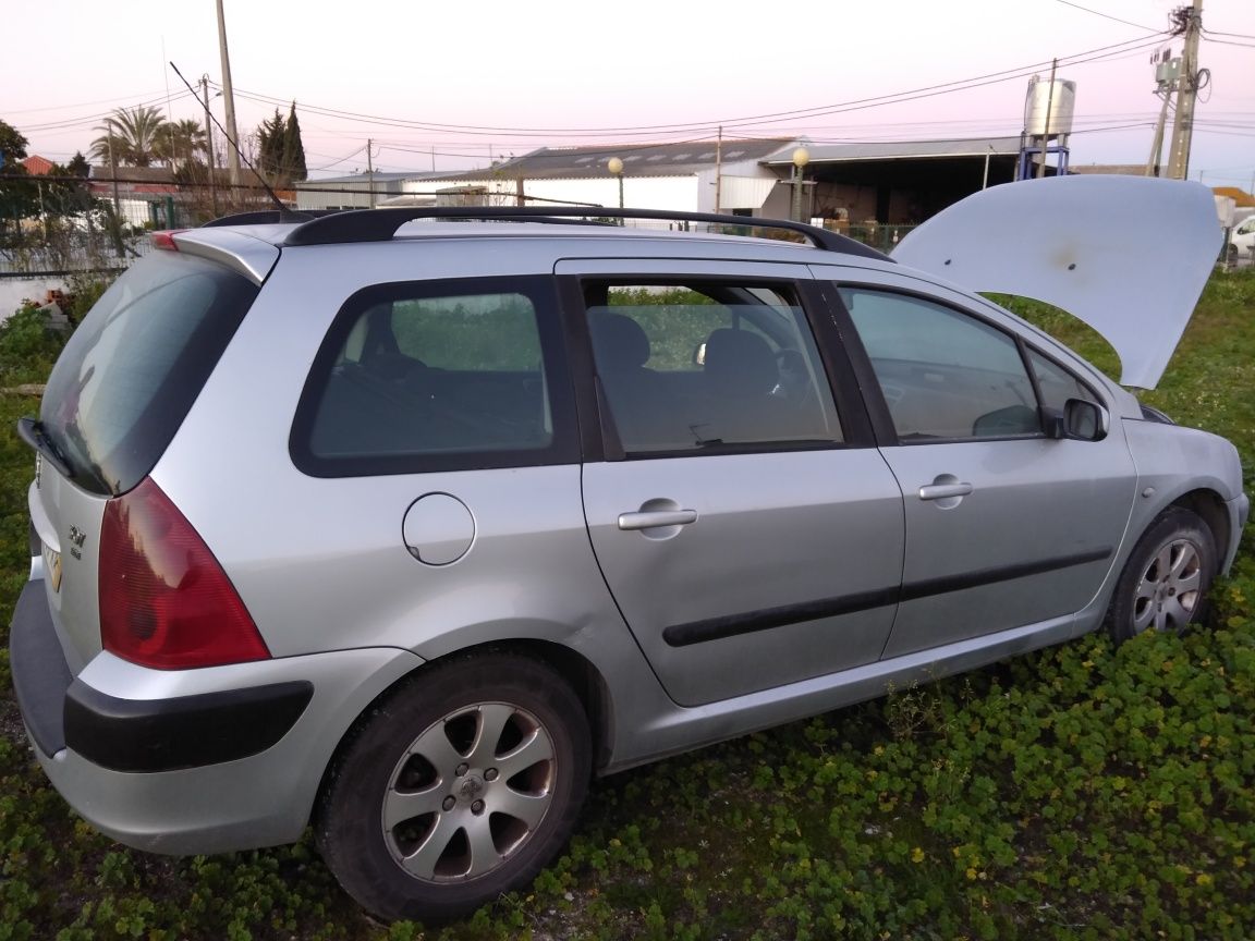 Peças Peugeot 307 SW 1.4 HDI - Ano 2004 - Preços na descrição