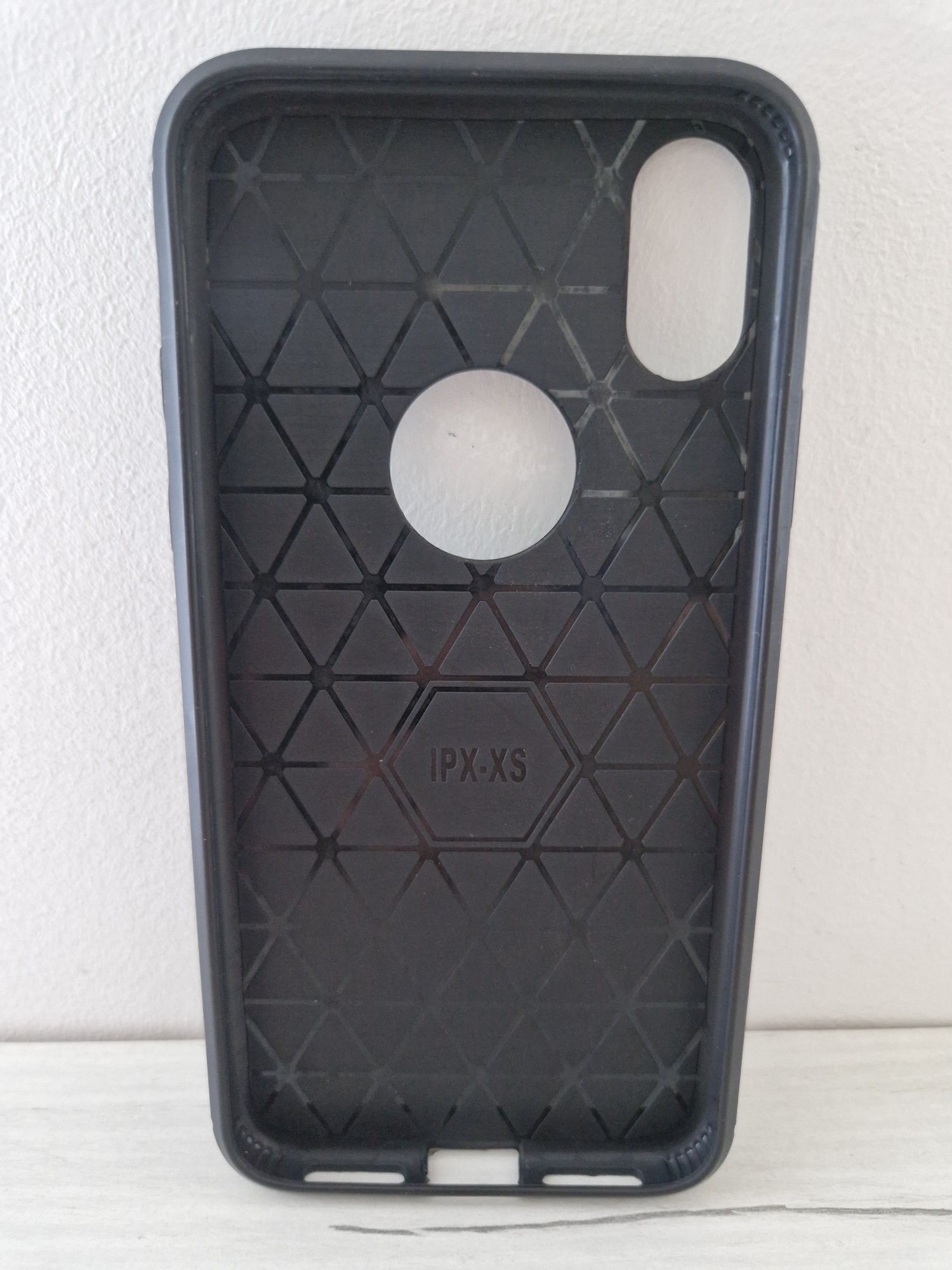 Etui Back Case CARBON do IPHONE X/XS Czarny