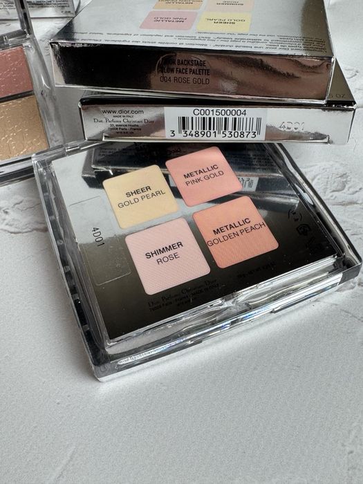 Палєтка хайлайтер палетка Dior 004