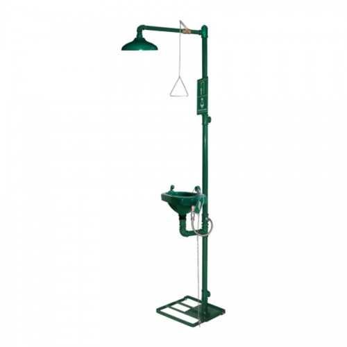 Chuveiro de segurança com lava-olhos MARCA PL