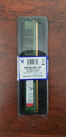 Kingston 2х4 GB DDR3 1600 MHz (KVR16N11S8/4)