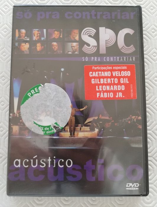Dvd Novo e Selado " So para contrariar - Acustico"