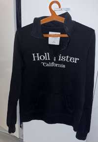 Bluza Hollister czarna bawełniana