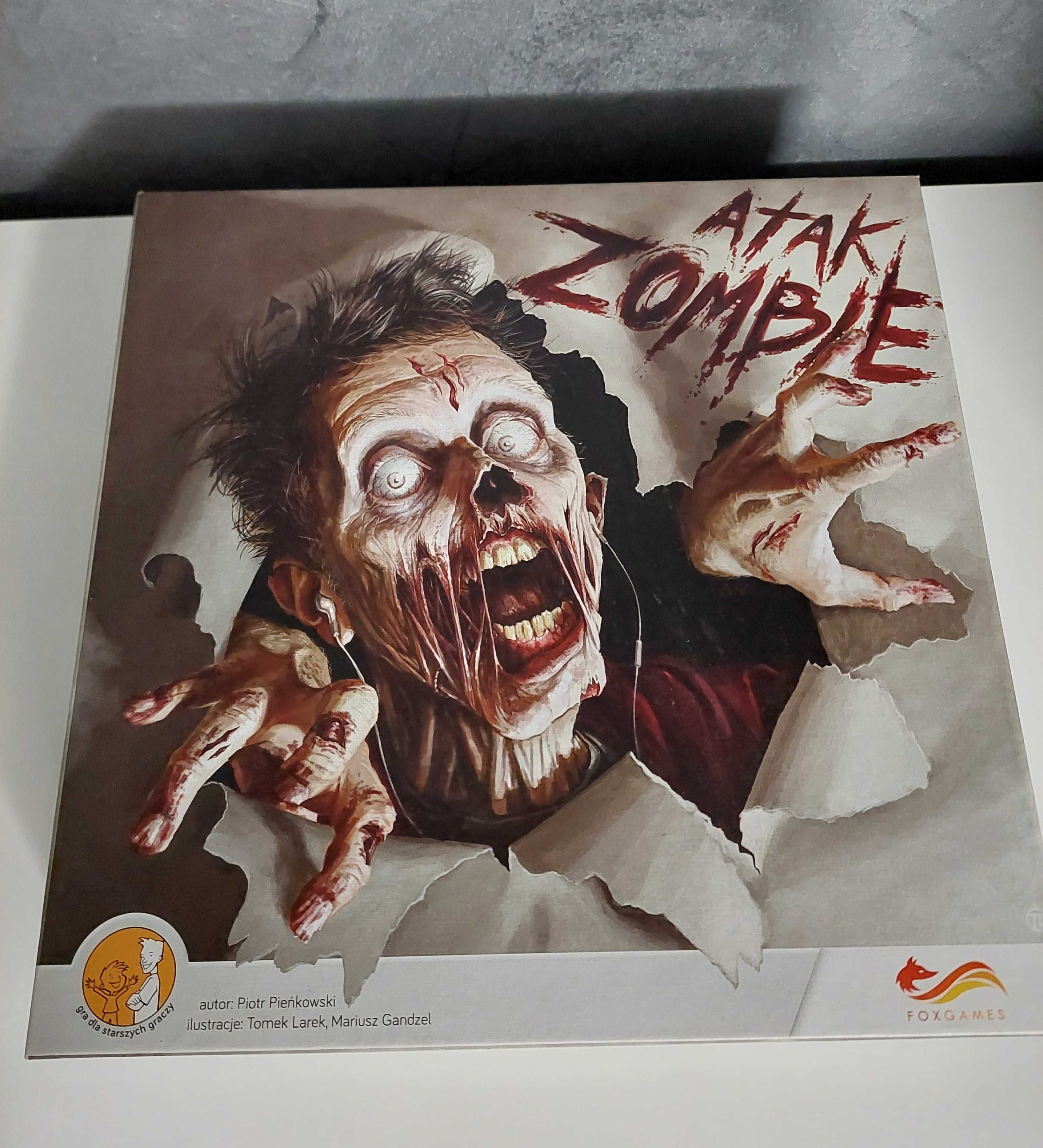 Atak zombi - gra planszowa