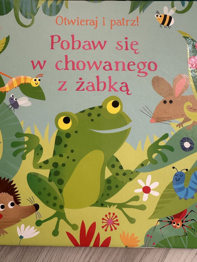 Książka dla dzieci otwierane elementy  ( 2 szt )