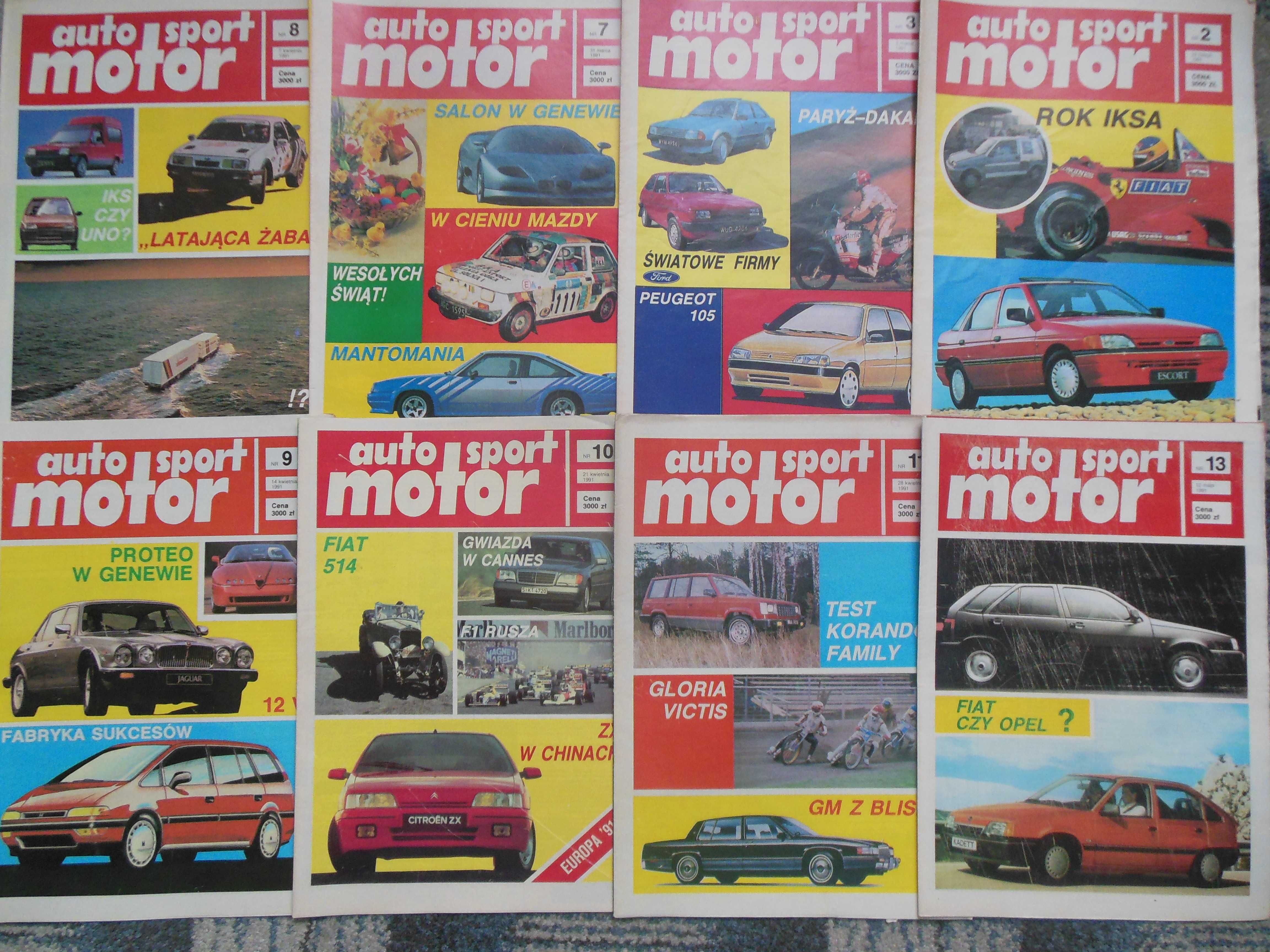 Gazeta  Auto Motor Sport 1991r.