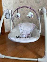 Дитяче крісло-качалка шезлонг центр для новонароджених Mastela Deluxe
