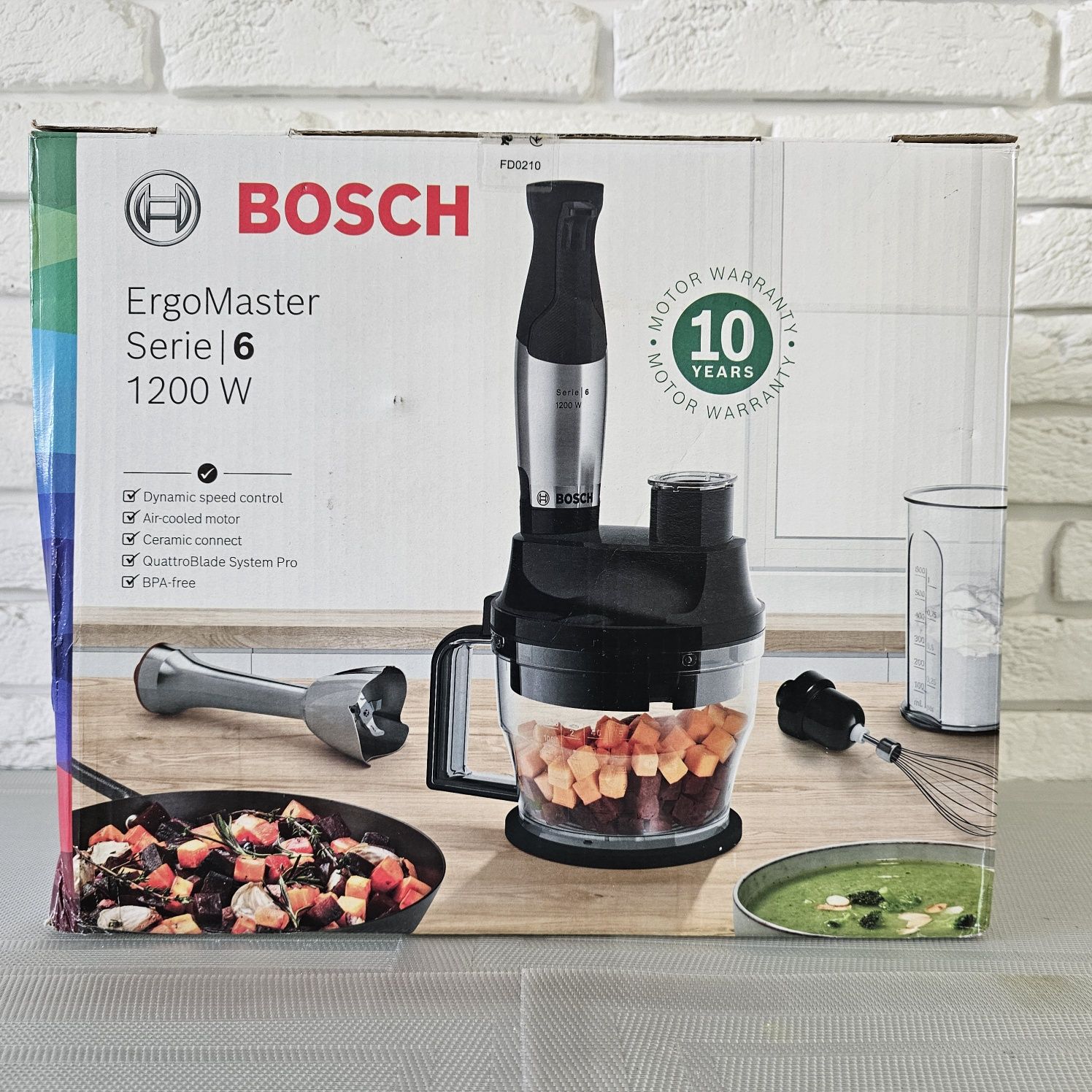 Блендер занурюваний BOSCH MSM6M8X1