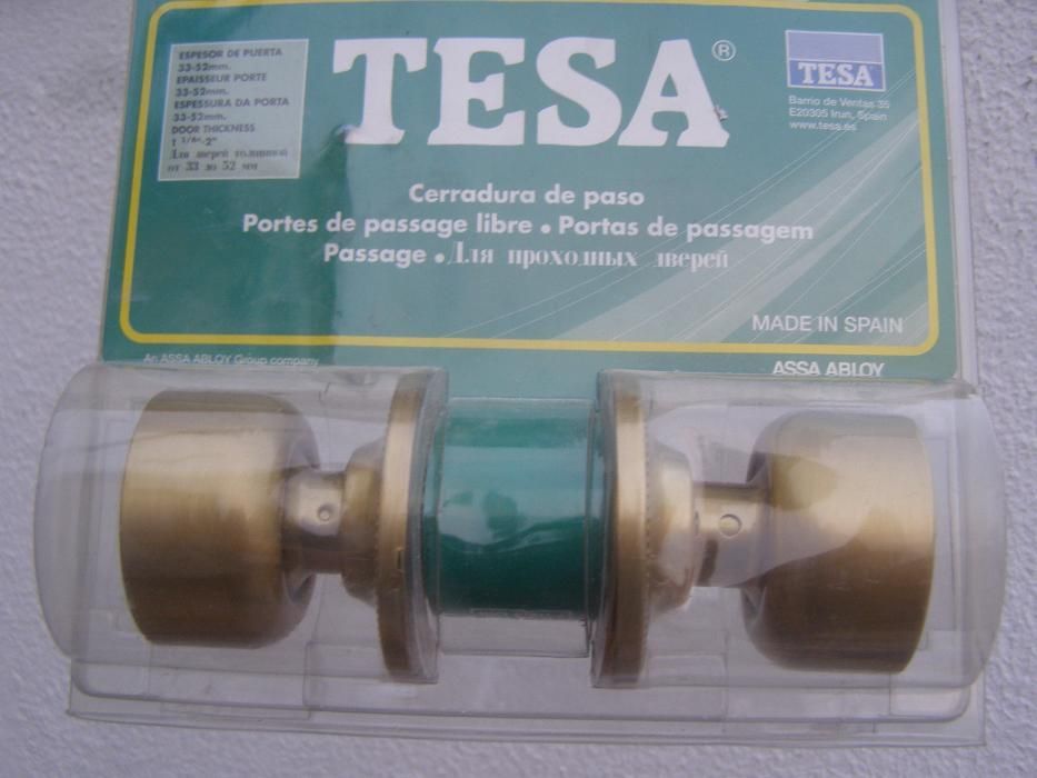Fechadura tubular TESA nova