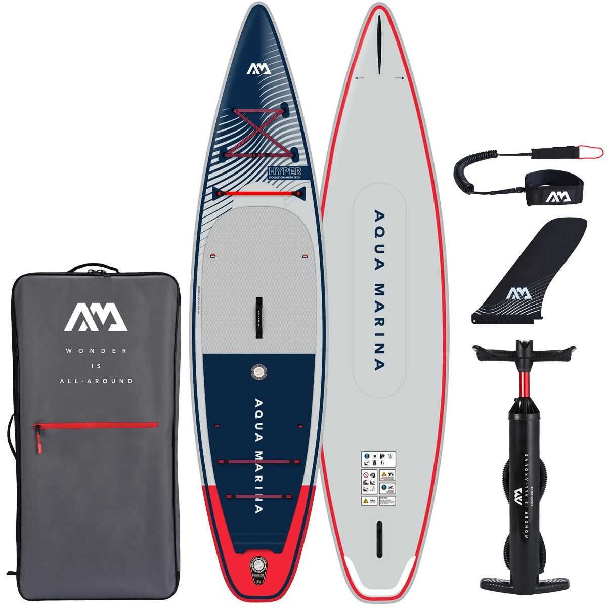 Deska SUP Aqua Marina Hyper 12’6″  Navy Promocja