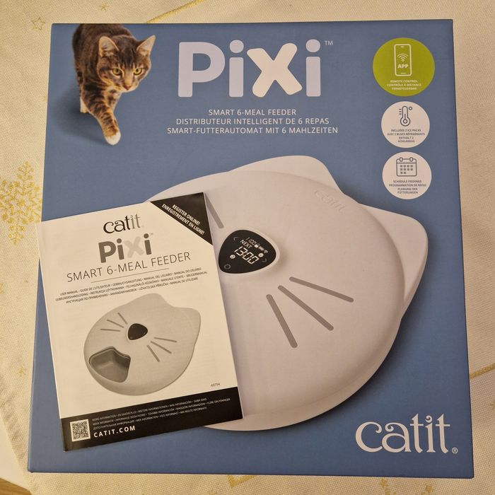 Automat do karmienia kota Pixi Smart 6-Meal Feeder firmy Catit
