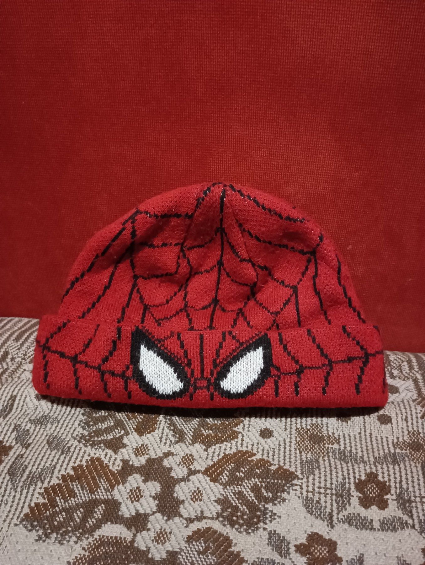Комплект шапка Spiderman оригінал і шарф