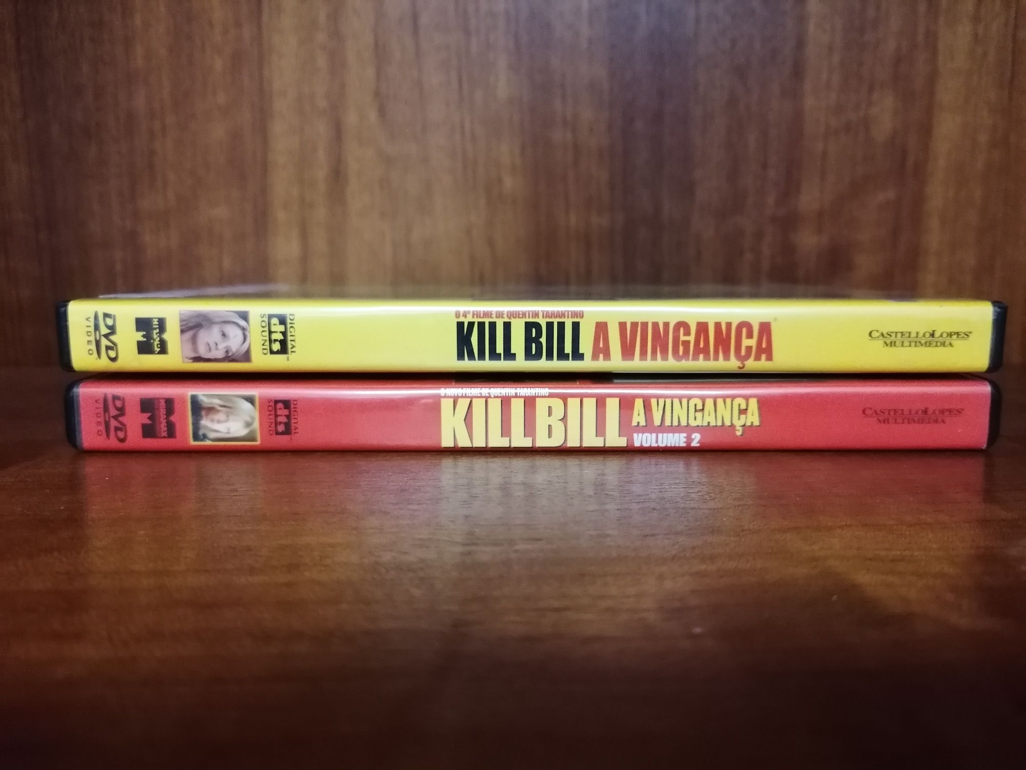 Lote de 2 DVD’s - Kill Bill - Quentin Tarantino