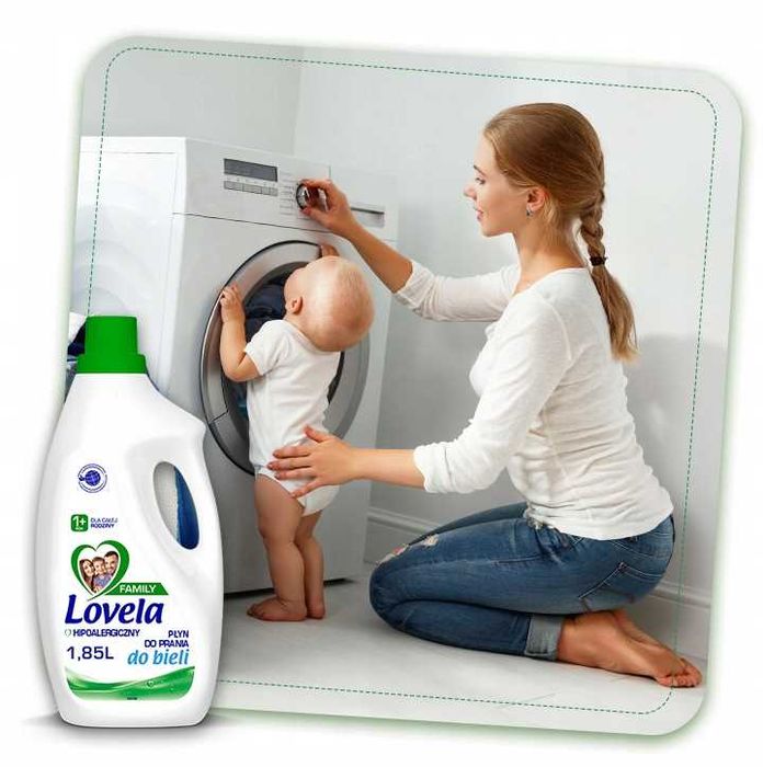 Lovela Family Płyn do Prania White 1,85l