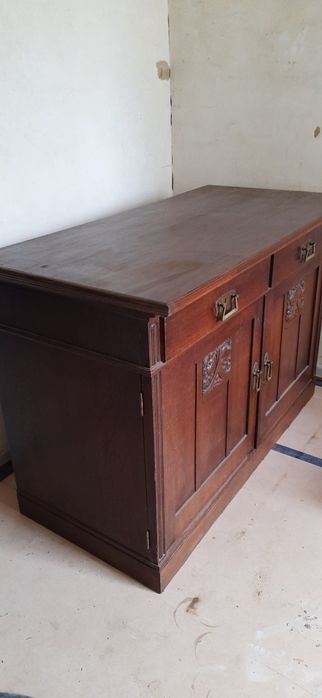 Komoda i szafa drewniane stare