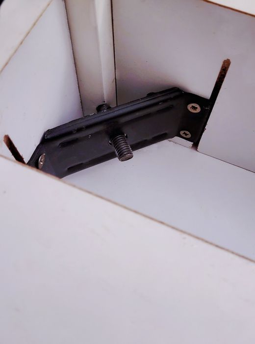 Drewniany stolik konsola prl stół kuchenny