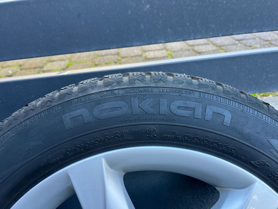 Alufelgi + Opony Koła 205/55 R16 5x112 Zimowe Audi A3,A4,A6