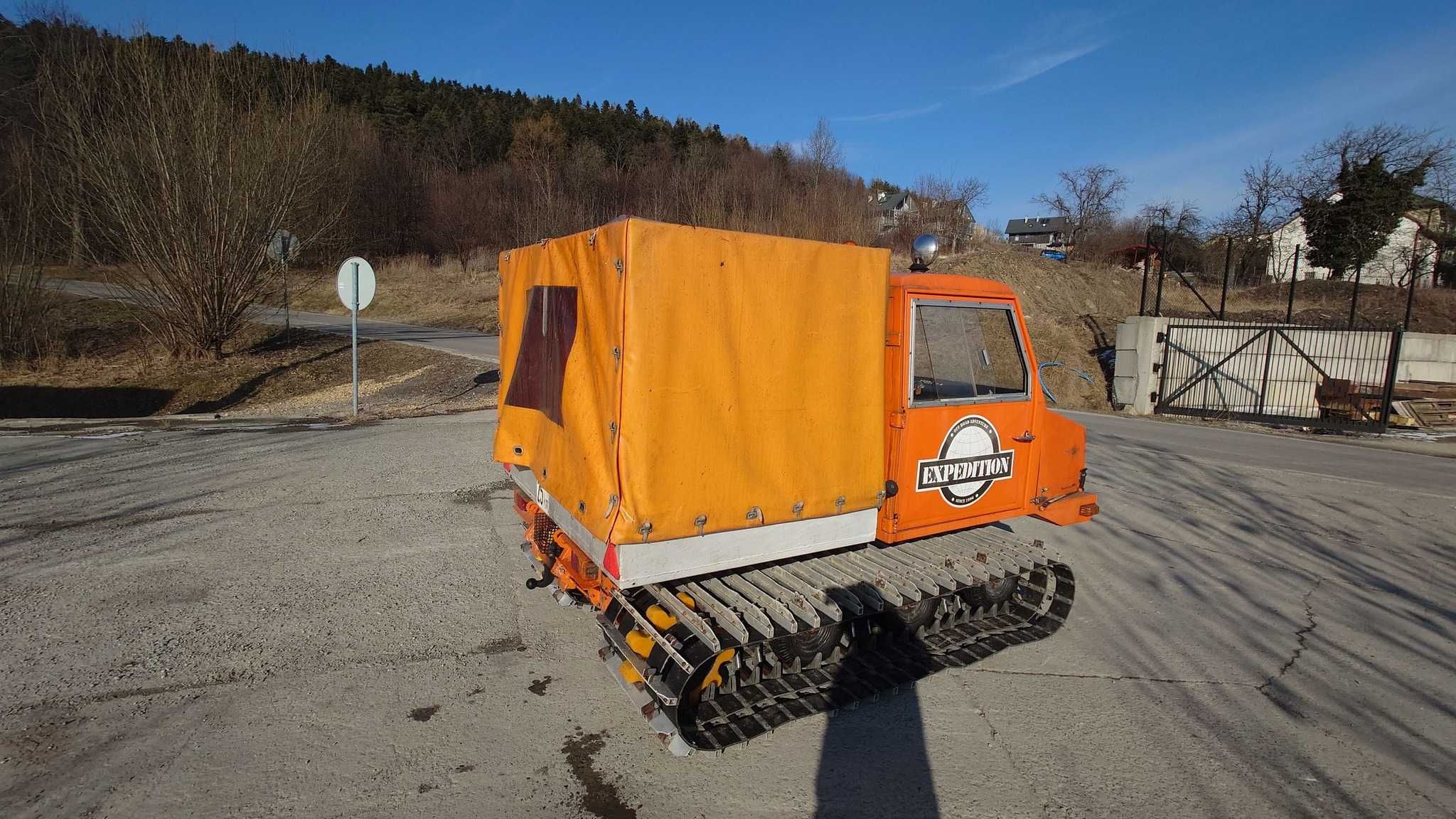 Gokart Hammerle mały Ratrak amfibia schronisko argo chata