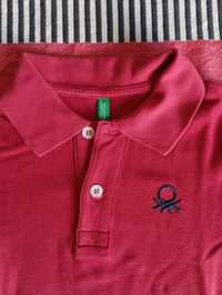 Polos Benetton de criança 4-5 anos