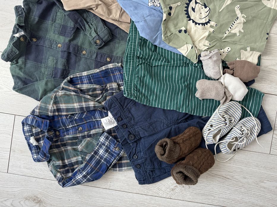 Zestaw paka ubranek H&M bluza koszula koszulki