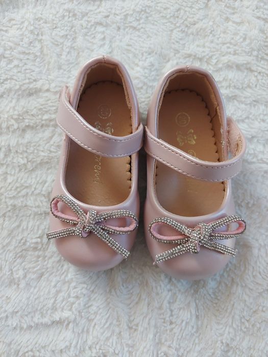 Balerinki perłowe  20 roczek chrzest