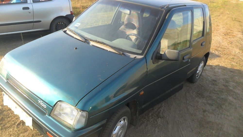 Daewoo tico,zielony metalik, przeznaczony na części,zielona butelka