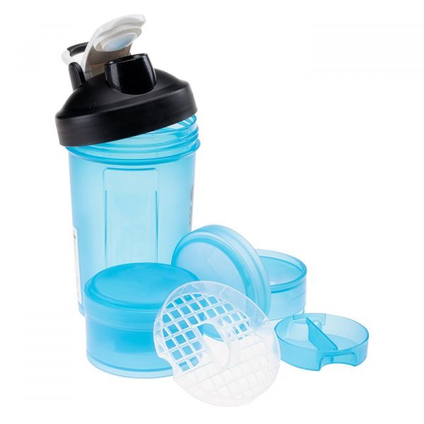 Shaker Hi-Tec SHAKOS 450ml - niebieski
