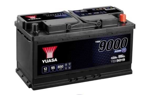 Akumulator Yuasa YBX9019 : Mercedes BMW i inne 95Ah 850A AGM adaptacja