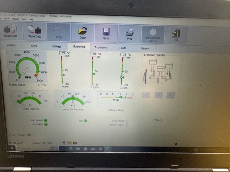 Dyagnostyka komputerowa skuterów wodnych oraz quadow/wyjazd do klienta