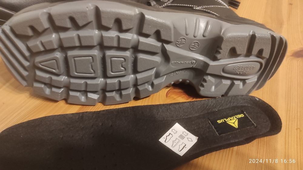 Buty robocze zimowe r.44 deltaplus