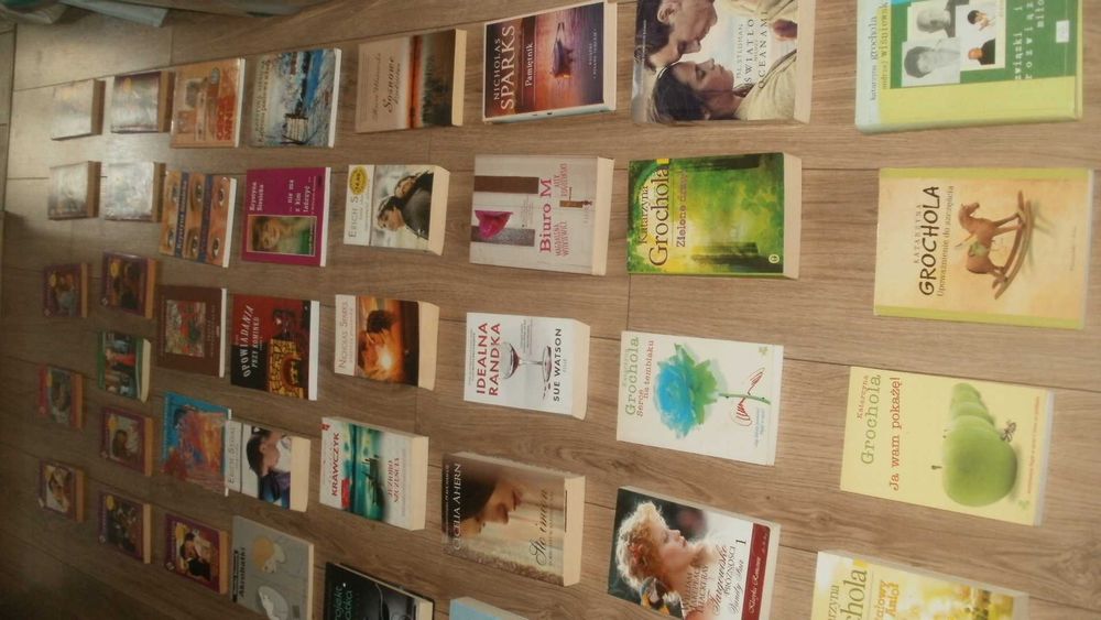Grochola, Sparks, Forman i inni - olbrzymi zestaw książek
