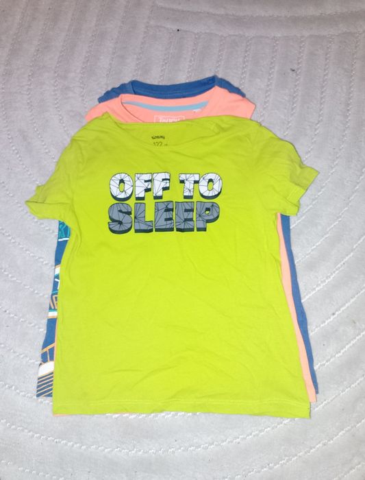 7 pak koszulki rozmiar 122