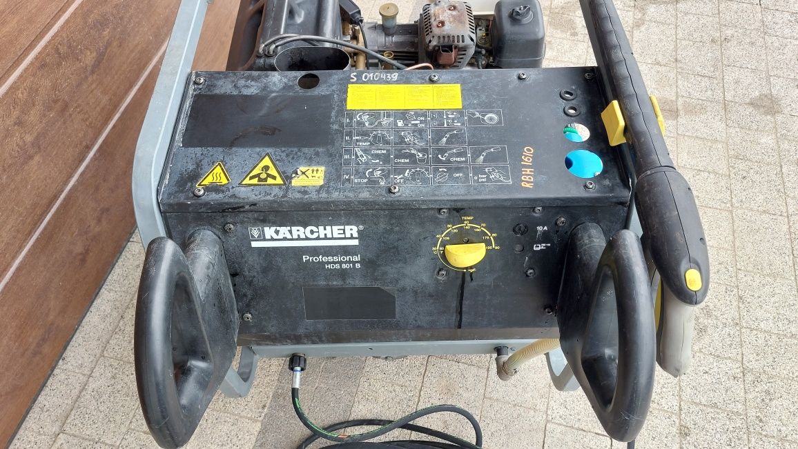 Myjka ciśnieniowa spalinowa Karcher HDS 801 B ciepłowodna