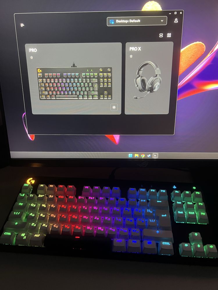 Клавіатура Logitech G PRO Mechanical Gaming USB