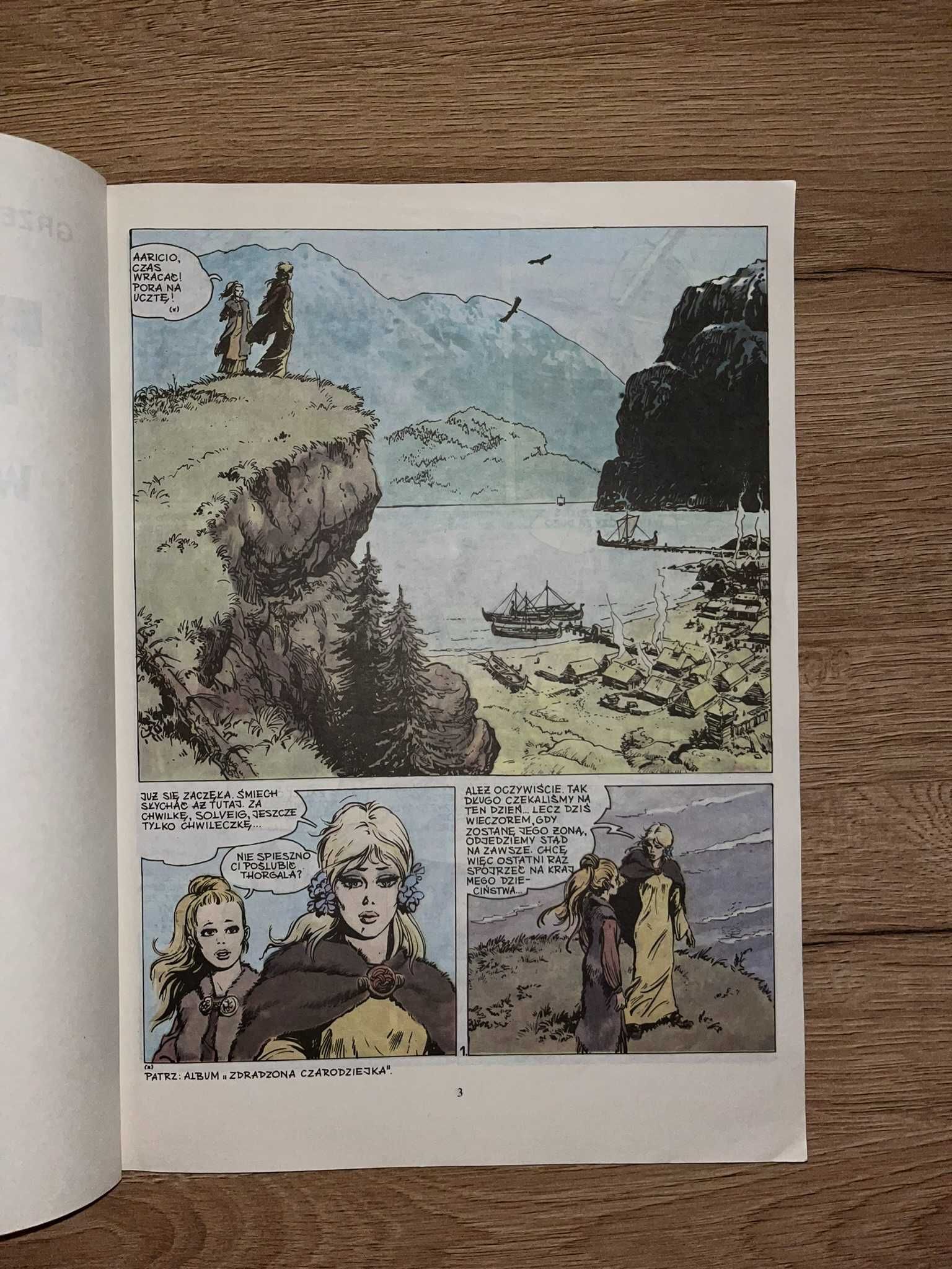 Komiks Thorgal Wyspa wśród lodów