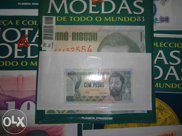 Colecção Notas e Moedas de Todo o Mundo