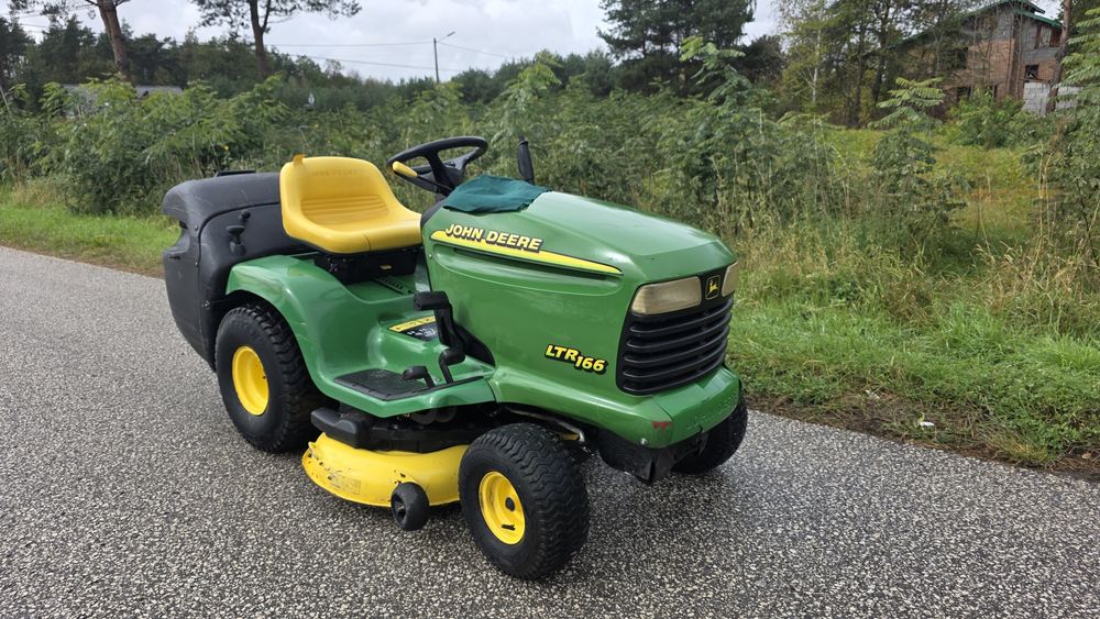 Traktorek kosiarka john deere LTR 166 16km v-ka B&S vanguard Transport