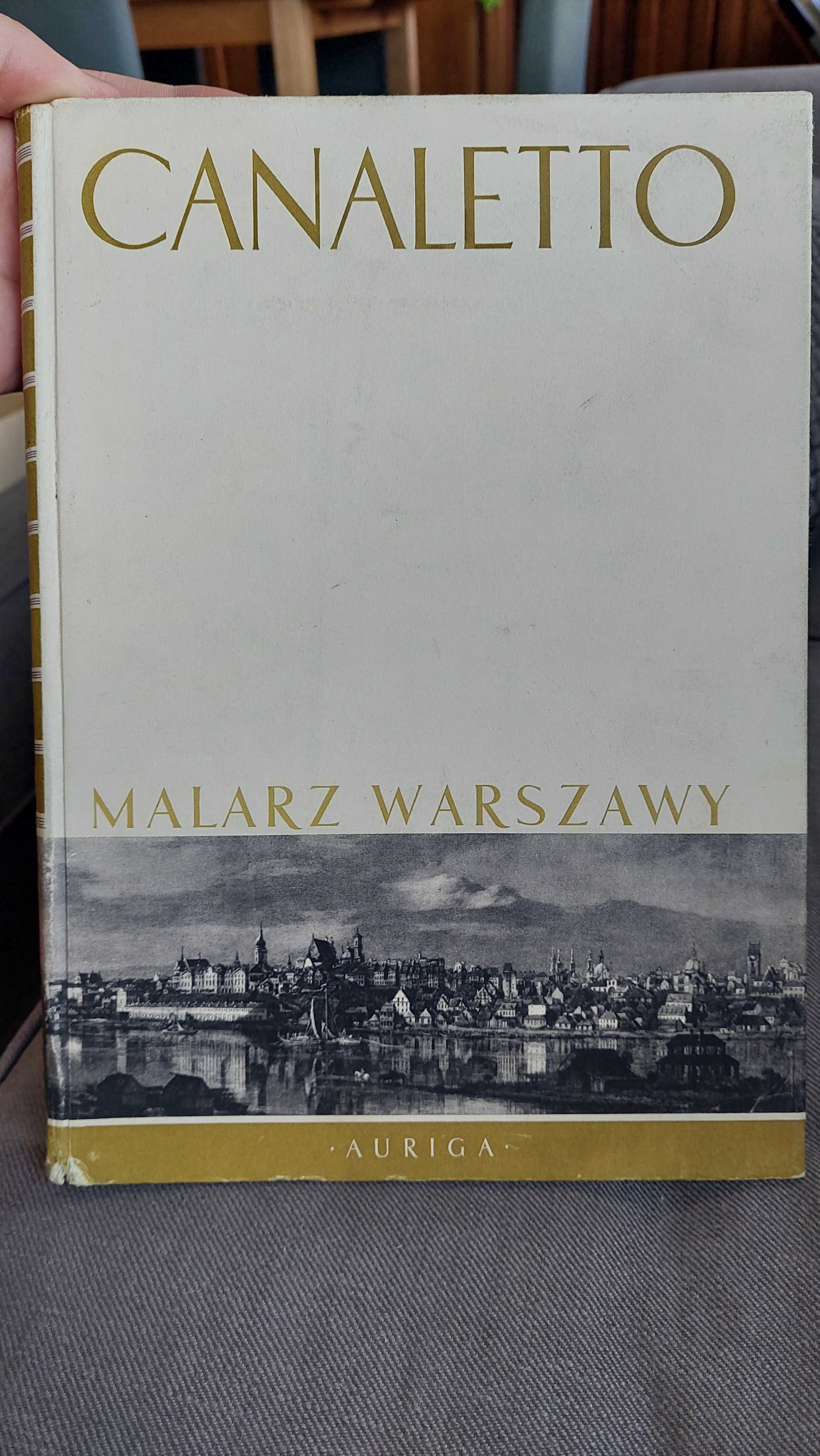 Książka CANALETTO Malarz Warszawy Auriga Wyd. IV